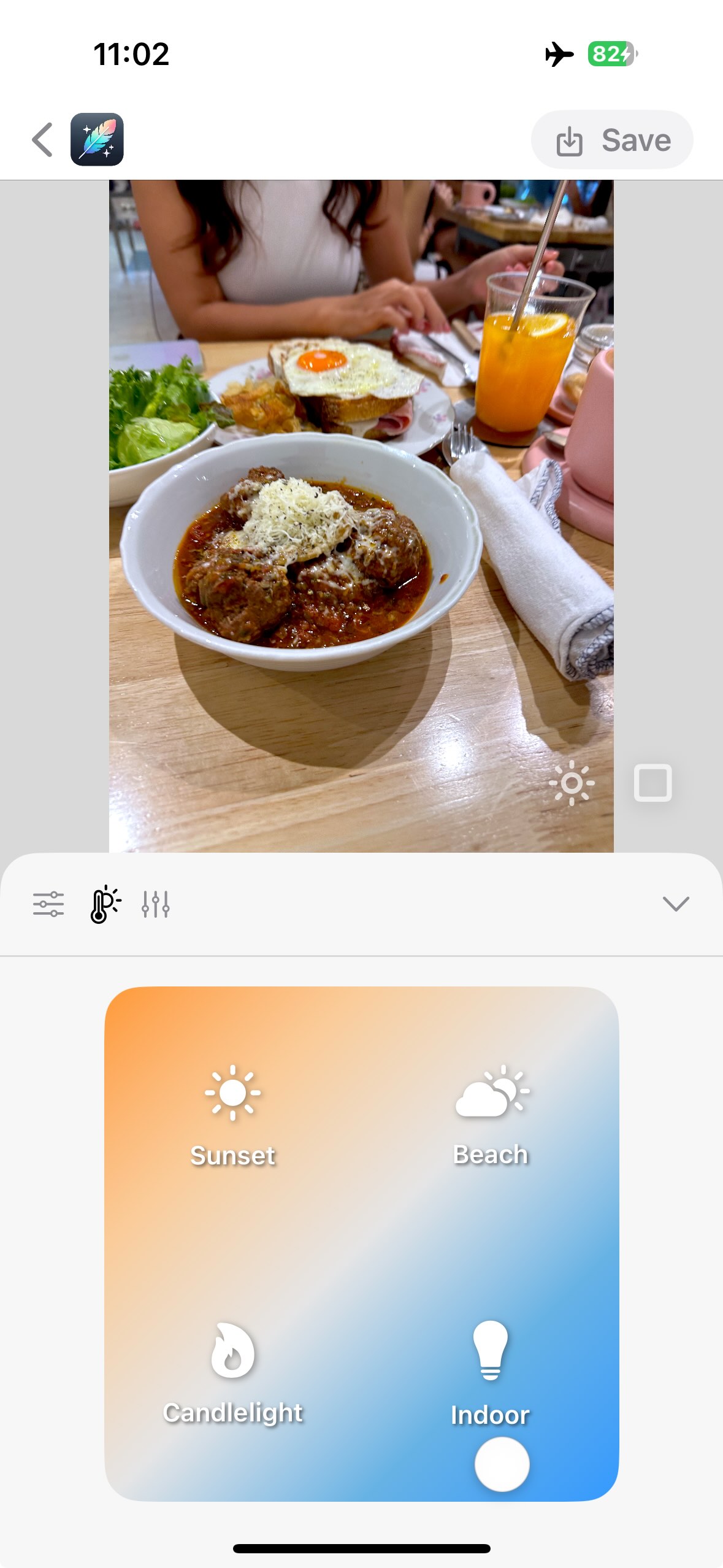 White balance 3d grid picker tool in action